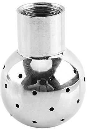Tyenaza Bola de Pulverización Giratoria, Bola de Limpieza por pulverización giratoria de Rosca G1/2, Fijación Sanitaria de Acero Inoxidable Hembra/Bola de Pulverización Giratoria(Stationary)
