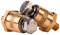 Battery Terminal Connectors,Battery Post Terminals Compatible With GM And Other Accessories To Battery,For 3/8 16 Top or Side Terminal Charging Posts,Cable Terminals,Battery Post Extender (2 Pack)