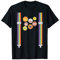 Rainbow Hosenträger LGBT 80er Jahre Hosenträger Kostüm T-Shirt