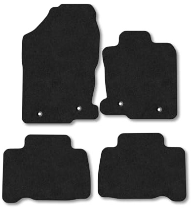 Lexus NX300h (2014+) Carpet Car Mats | Black Edge Trim Tailored Fit Floor Mats Full Coverage Protection Accessories Easy Clean Anti Slip Made in the UK