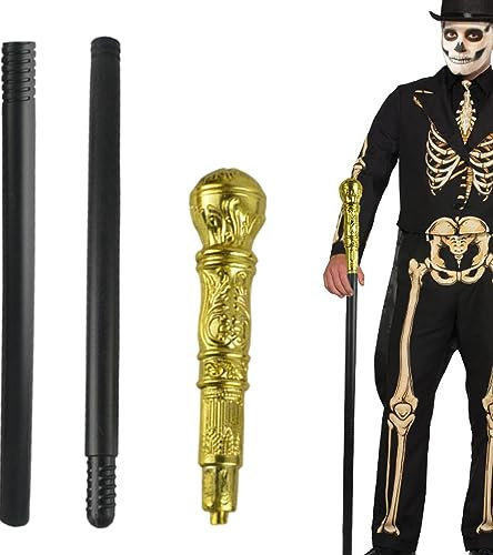 Halloween Prop Stick Pimp Canes - Gehstock- -Zauberstab für Halloween-Cosplay-König - Festival King Cosplay Spielzeug, Halloween Foto Prop Zubehör Dekorationen für Kinder Erwachsene Imtrub