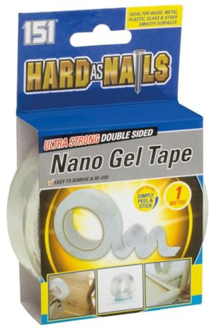 Avilia Wiederverwendbares Nano-Gel-Tape – unverzichtbares Werkzeug für Heimwerker 3 cm x 1 Meter – Klebeband – Nano Tape wiederverwendbar