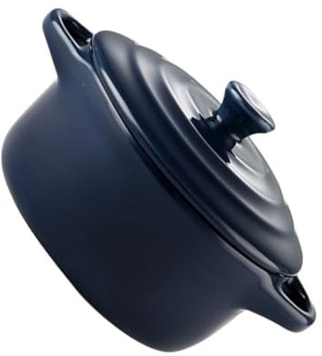 LIFKOME 1stk Zwiebelsuppe Keramikeintopf Asiatische Suppentassen Schüssel Mit Deckel Behälter Mit Deckel Japanische Nudelschüssel Suppenschüssel Aus Keramik Schmortopf Gaiwan Handhaben