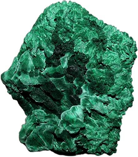 BIRXPMOS Mineraliensteine, natürliche schöne Malachit-Mineralprobe-Kristallsteine ​​und Kristalle, der Kristall heilt Kristallsteine, Dekoration(80g)