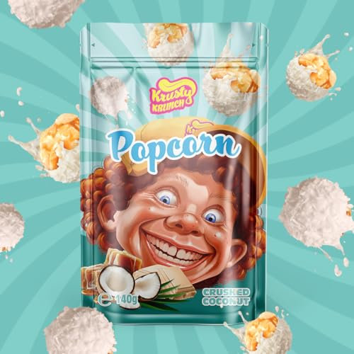 Krusty Krunch Cruched Coconut Popcorn 140g