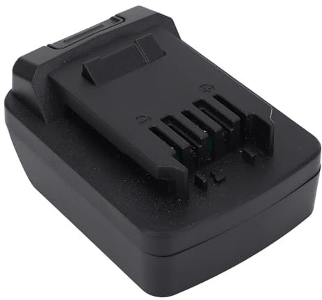 ABS-Batterieadapter-Konverter, Elektrowerkzeug-Adapter mit Werkzeugschnalle für SKIL 20 V-Werkzeuge DCB-Serie 18 V 20 V, Gefertigt aus Hochwertigem und Robustem