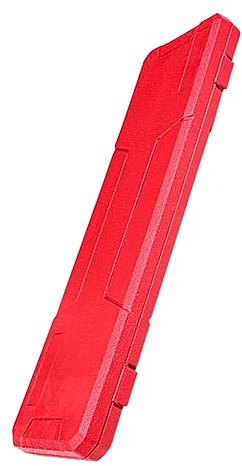 TOKIDNY Digitaler Messschieber Kunststoff Box Rot Tragbarer Werkzeug Organizer Leicht Stoßfest Schutzkoffer Für Messschieber Aufbewahrung Reise