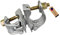 GEZU IMPEX Accoppiatore Girevole 48 x 48 mm Giunto Girevole Elettrolaccato Set da 16 per Ponteggio Morsetti per Tubo in Acciaio per Costruzioni Scaffalature