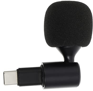 LRXIYODE Microphone pour Téléphone Portable Ordinateur Et Tablette Bras Flexible pour Streaming Jeux Et Enregistrement Vocal Type-c Compatible