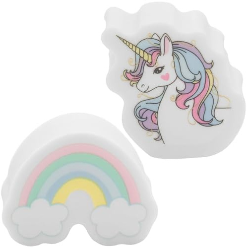 Sheepworld Radierer-Set Einhorn | Geschenkbox mit 2 figürlichen Radiergummis für Kinder | Geschenk für Kinder, Kindergeburtstag, Geschenk Mädchen, Schulanfang, Schultüte | 74293