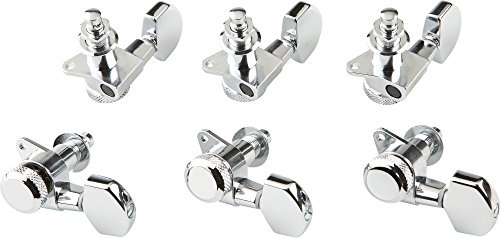 Schaller 2900 chrom M 3 + 3-con bloqueador-palomilla chrom