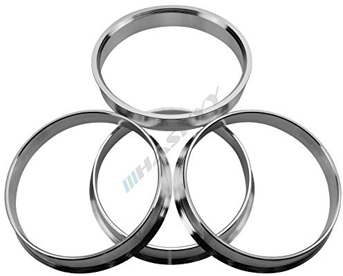 HASKYY 4 Zentrierringe 71.6-67.1 aus Alu // Aluminium in diversen Größen zur Auswahl