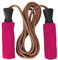 ??? ??????? Skipping Rope Adjustable Jump Rope Memory Foam Handle Skipping Rope Ideal for Aerobic Exercise Fat Loss Jumping Workout Training Womens Exercise Ladies Home Gym Boxing (Pink)