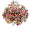 chiccharming 1000Pcs 3D Fimo Letter Fragments of Polymer Clay Stickers Nail Art Decals