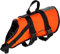 Baltic, Giubbotto salvagente per Animali Domestici, con Chiusura a Strappo e Cintura, Arancione (Orange - Orange), M (8-15 kg)