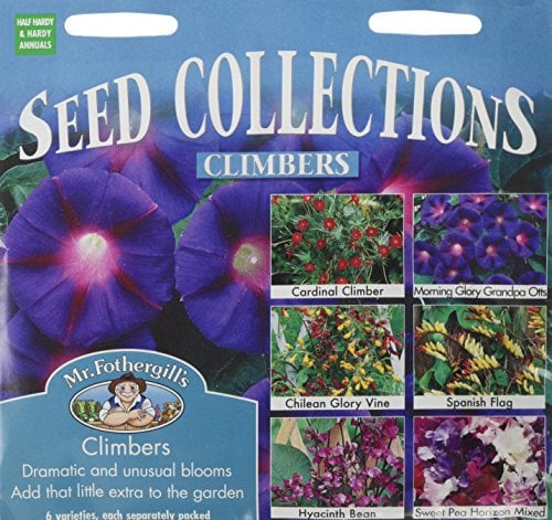Mr. Fothergill's Flower Climber Collection Mixed Seed 6 Sachet