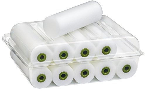 10 x Schaumwalze Lackrolle fein gerade 11cm Lackierrollen Lackroller Lackierwalze