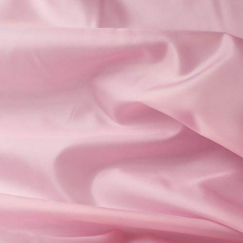 Seidentaft - Stoff Meterware - 27 Farben - Taft - Futterstoff - Deko (rosé)