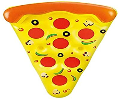 Otto Simon SQ-44 - Gigantisches schwimmendes Pizzastück für den Pool - Länge: ca. 1,80 m
