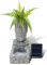 Primrose Easter Island Head Solar Water Feature Planter Lights H50cm