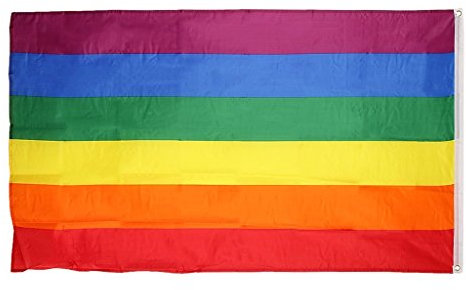 kingwin Gay Lesbian Flagge tragen Banner Festival Carnival Decor suplies (3 x 5 ft)