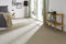 andiamo Teppichboden Izmir für Wohnzimmer und Kinderzimmer - Teppichboden Meterware zum Verlegen - Teppichbelag mit hoher Trittschalldämmung - weicher Teppichboden 400 x 600 cm Beige