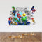 3D NEW Super Mario Bros Entfernbare Wandaufkleber Aufkleber Kinder Wohnkultur