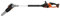 Black+Decker BCASK61D-QW Tronçonneuse sans Fil - 25 cm - 18 V - 2 Ah - 2, 9 M/S - 1 batterie - chargeur 2H - 1 Poignée, 1 Perche, 1 Tête Tronçonneuse et 1 Sangle