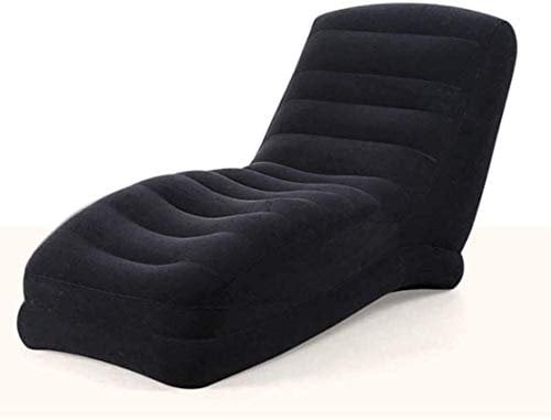 Sonnenliege Sun Lounger Gartenstühle Klappbarer Liegestuhl Patio Liegestühle Aufblasbares Sonnenliegen Sofa, Wohnzimmer Schlafzimmer Balkon Camping im Freien Camping Picknick Klappstuhl Sofa Sonnenli