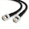 CABLEPELADO Cable BNC RG 59 | BNC Macho a BNC Macho | Impedancia de 75 ohmios | Apto para la transmisión de señales de vídeo y Audio de Alta frecuencia | Negro | 50 cm