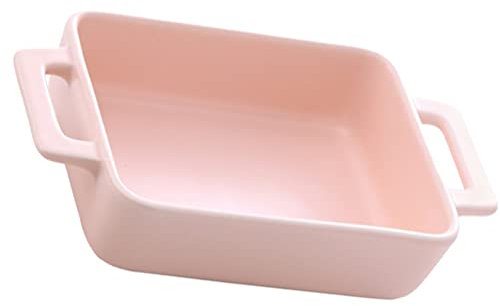 1 Pc Ceramic bakeware Griddle Pans Baking Dish Steak Accessories Grill Pan with Porcelain Dish raclette Grill Ceramic Baking Pans Ceramic Serving Dish Ceramics Baking Tools Simple