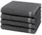 Ross - Smart - 4 X Handtuch - im Set (50 X 100cm Schiefer)
