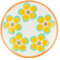 Rose & Tulipani – Juego de 6 Platos de Fruta Flor de Agua