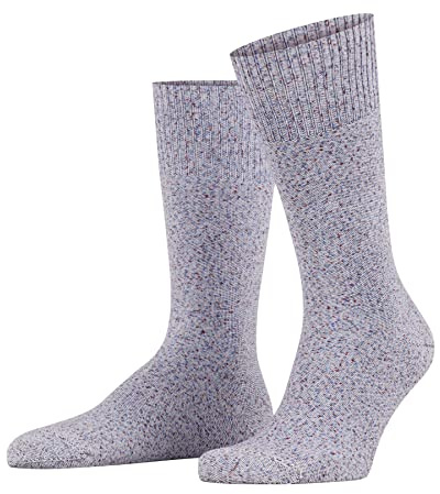 FALKE Herren Socken Rain Dye M So Baumwolle gemustert 1 Paar, Blau Pastell Blue 6450, 43-46