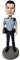 mydedor Custom Bobble-Heads Figur Customized Doll, On Duty männlicher Polizist Custom Bobble Head, Bobble Head Figuren Handmade personalisierte Skulptur Geschenk für Mann