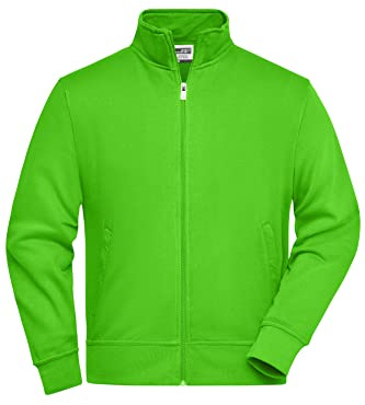 James & Nicholson Sweatjacke mit Stehkragen - Jacke aus robuster Sweatqualität in großer Größenauswahl