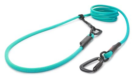 TAMER Hundeleine | Easy-Long Twist | Ø9mm - 3,5m - türkis