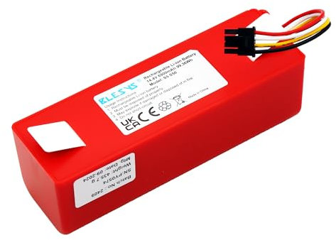 BLESYS 6900mAh Ersatzakku für Roborock S7, S7 MaxV Ultra, S5, S5 Max, S50, S6, S6 MaxV Series Staubsauger [14.4V 99.36Wh]