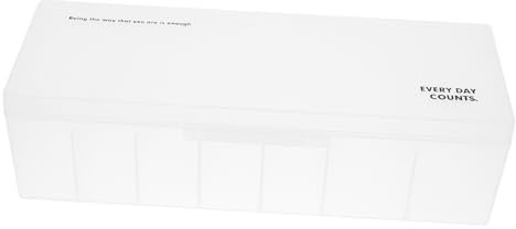 KONTONTY Cable Organiser Storage Box Cord Organiser for Electronics Cable Box Pp Material Dust Lid Multi-grid Layout