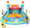 Inflatable Water Slide Bounce House for Kids 3-12, 9 in 1 Inflatable Water Park with Blower, Jump Area, Pool, Water Cannon, Climbing Wall, Blow Up Water Slides for Backyard Outdoor Party Gift