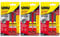 UHU Super Glue Adhesive - Strong & Fast Glue - Pack of 6 x 3g Tubes (3 Twin Packs)