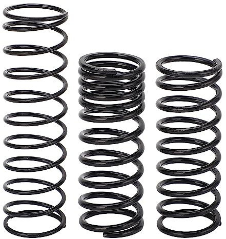 Yosoo Health Gear 3pcs Upgrade Pedal Spring Kit Metal Black Hochfestigkeit Ersatz Mod Vollständige Rückkehr für Logi G25 G27 G29 G920 G923 Rennpedale Zubehör