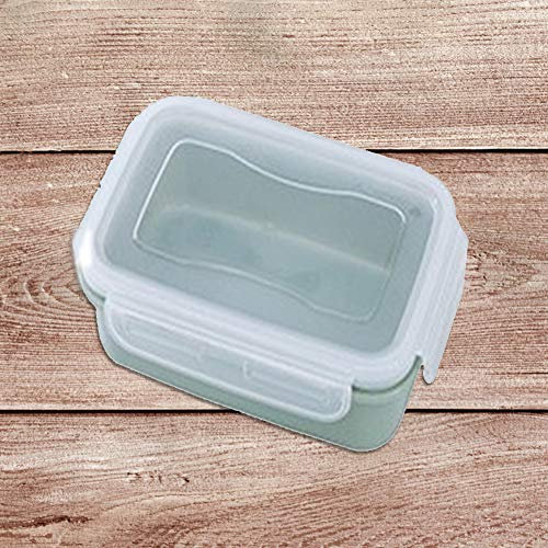 Haofy Leakproof Lunch Box, Eco-Friendly Food Container with Sealing Ring, Portable for Kitchen Refrigerator Food Storage, Versatile Option for, Multi-Purpose Design (Rectangular)