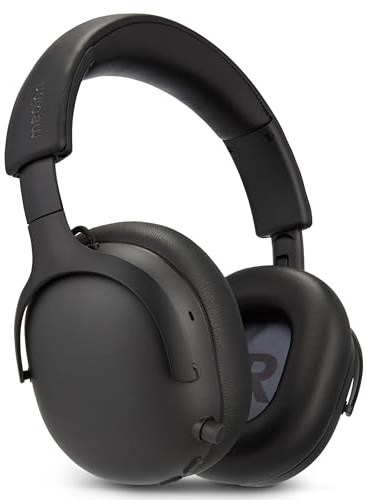 MEDION Over Ear Kopfhörer HX-1 Plus (kabellos, Feed Forward Noise Cancelling, Bluetooth 6.0, Wireless, 5+1 EQ Presets, bis zu 100 Stunden Akkulaufzeit, IPX4 Spritzwasserschutz) schwarz