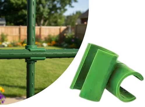 STREND PRO Pflanzenstab Verbinder Ø 11 mm - 24er Set | Kunststoff-Kupplung für Gartenstäbe & Rankhilfen | Stabilisator für Tomatenstützen & Kletterpflanzen | Verbinder Clips für Rankstäbe