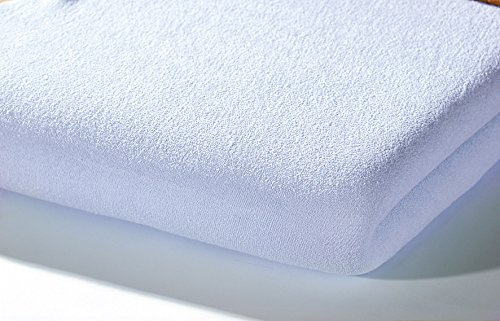 Alvi 93421 Spannlaken Frottier, blau
