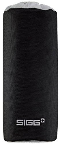 SIGG Accessories Pouches Sac pour gourde isotherme en néoprène Contenance 0,4 l 1,5 l Nylon noir 0,4 l