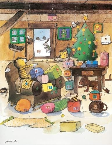 Janosch-Adventskalender Weihnachtszimmer: Mit 24 Türchen
