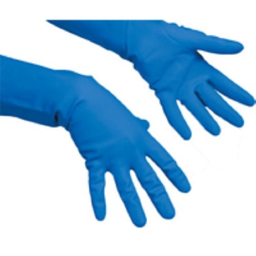 VILEDA MULTIPURPOSE GLOVES LRG PK10 BLUE