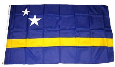 Flagge Fahne Niederlande - Curacao 90 x 150 cm FLAGGENMAE®